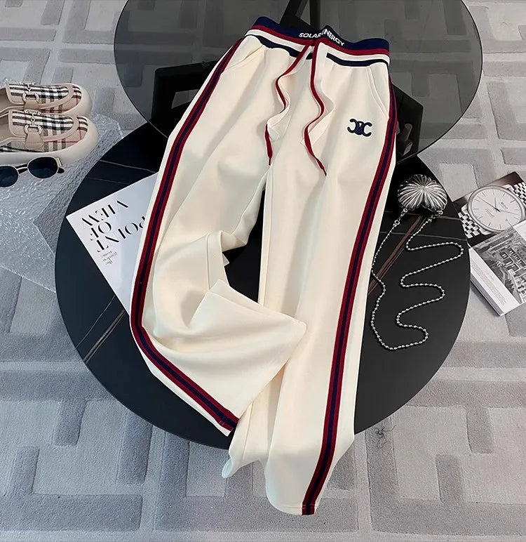 Co brandy High End Leisure Sports Suit for Women's Spring 2025 New Fashionable Hooded Sweatshirt Straight Leg Pants Two-piece Set pant Sets