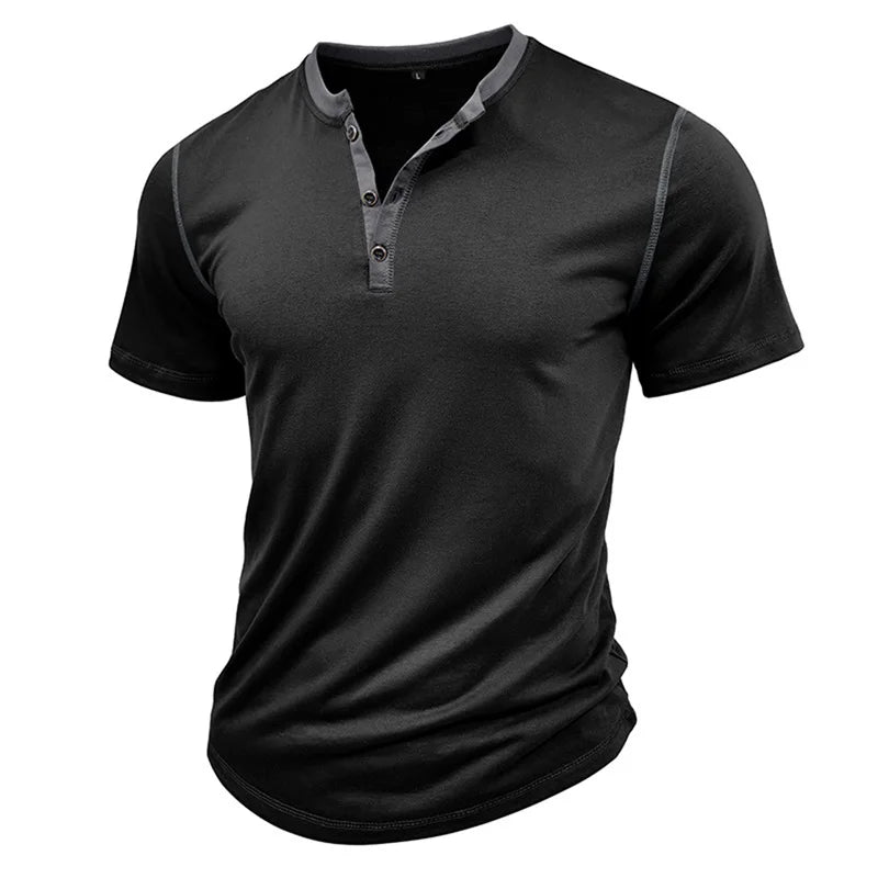 Co brandy Men s Lightweight V-Neck T-Shirts Breathable  Fit Solid Color Short Sleeve Casual Tops Summer Fashion Tee Shirt